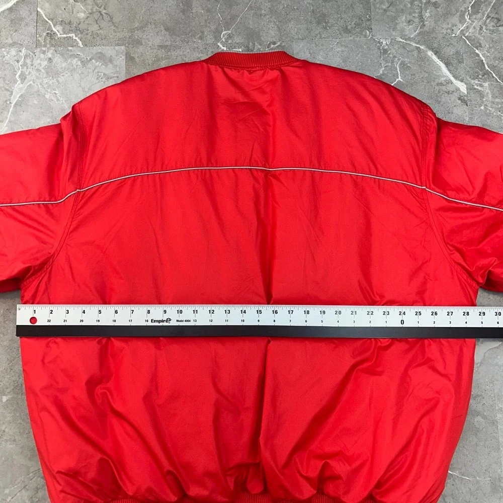 Vintage Nike Team Ohio State Buckeyes Puffer Jacket Men 2XL Bomber Coat Football